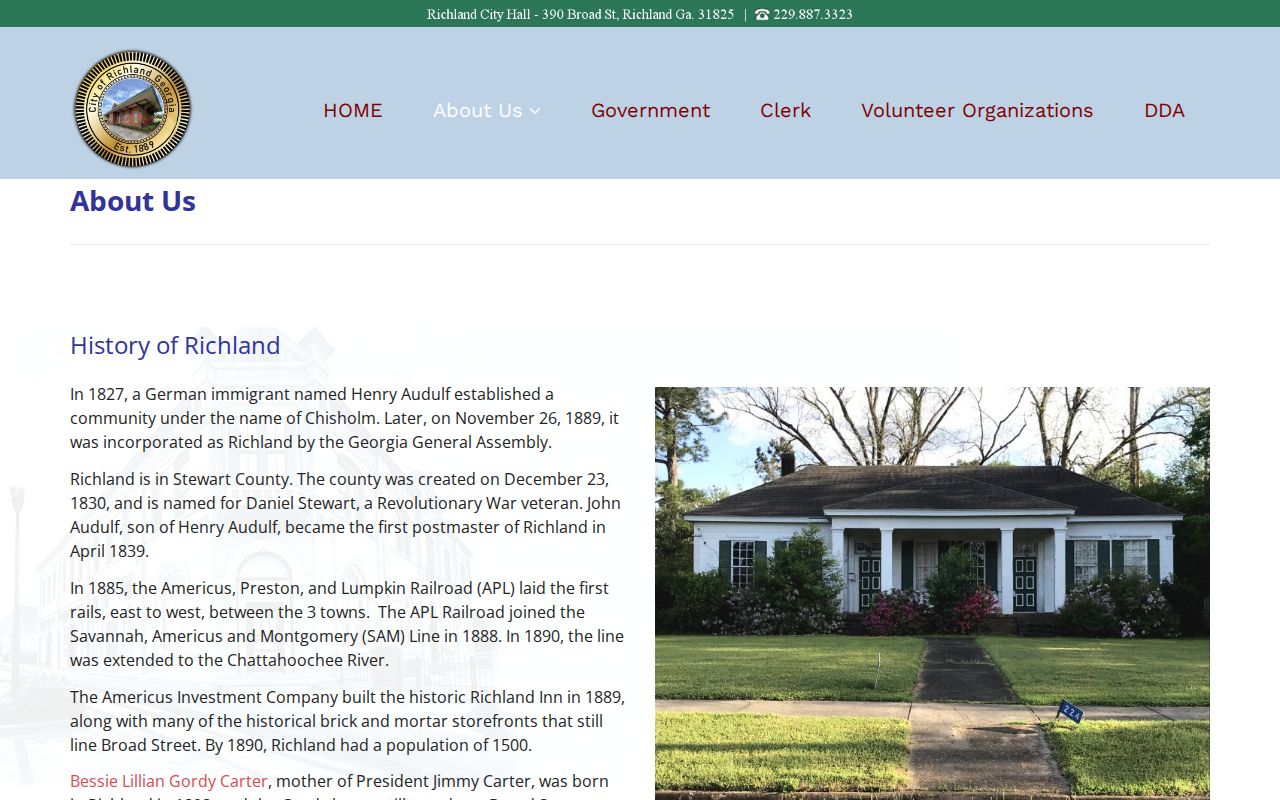 Richland criminal records and Broad Street history