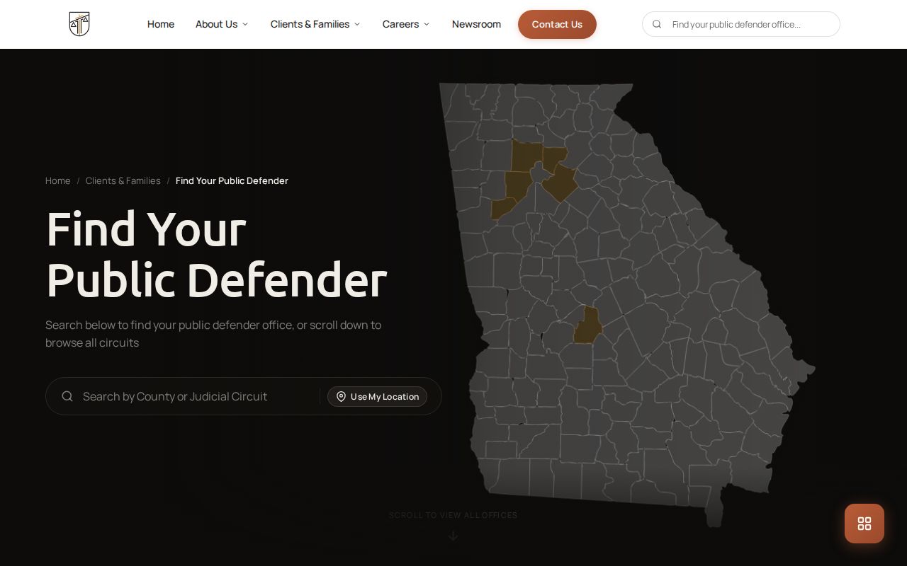 Stewart County criminal cases public defender intake